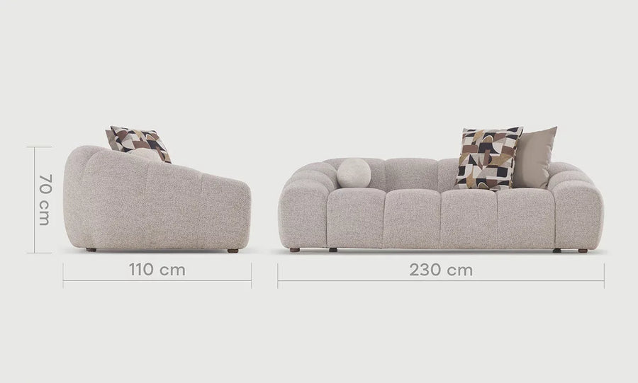Bering 3-Seater Sofa – view 2