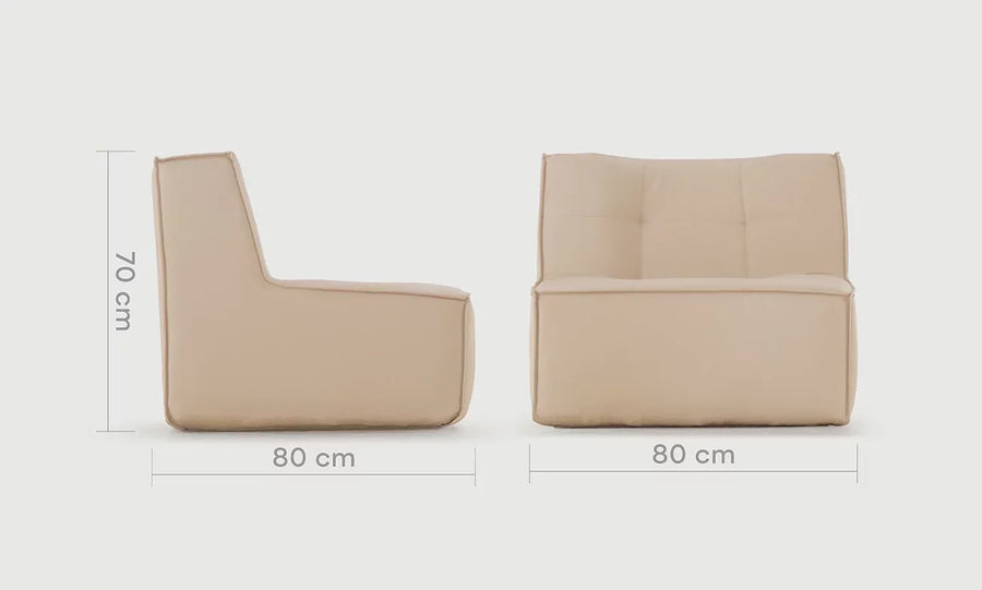 Kaya XL Outdoor Armchair – view 2