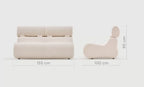 Sandro 2-Seater Sofa – view 8