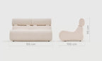 Sandro 2-Seater Sofa – view 2