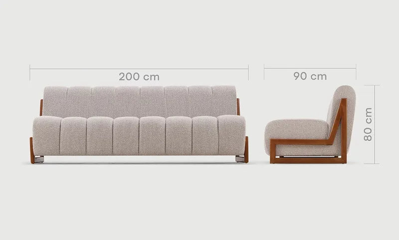 Bubbly 3-Seater Sofa – view 8