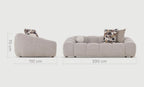Bering 3-Seater Sofa – view 2