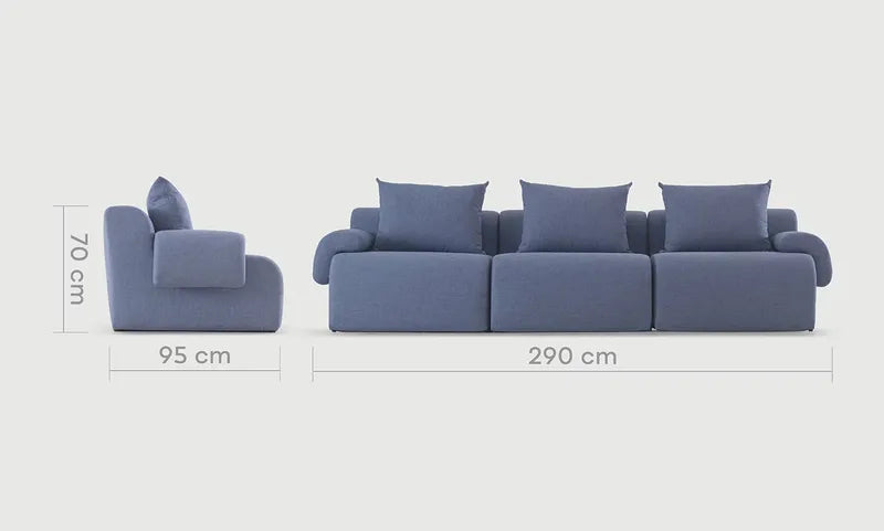 Colibri 3-Seater Sofa – view 7