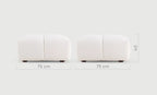 Fluffy Ottoman – view 2