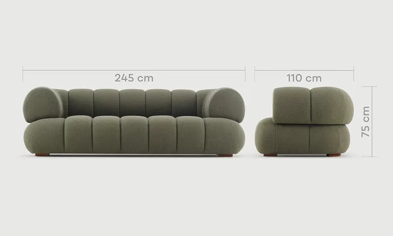Cosmo Small 3-Seater Sofa – view 8