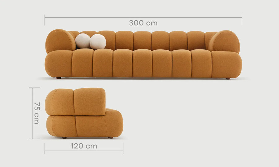 COSMO Large 4-Seater Sofa – view 3