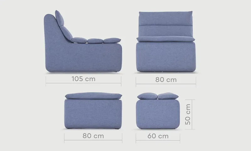 Jody Armchair & Ottoman – view 9