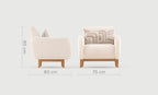 Oscar Armchair – view 2
