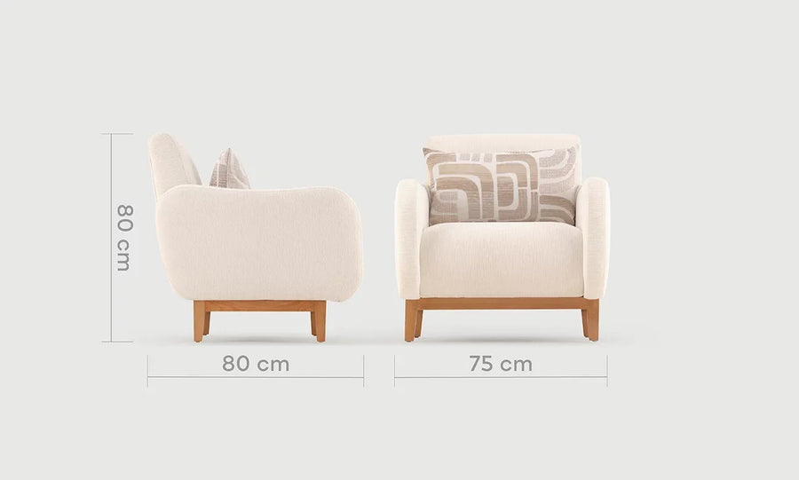 Oscar Armchair – view 2