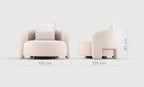 Twilio Large Armchair – view 2