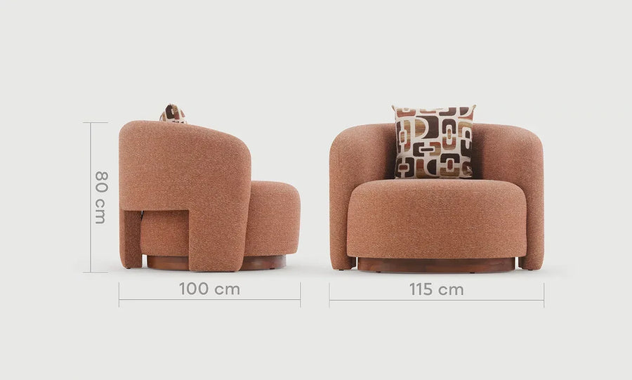 Twilio Small Armchair – view 2