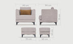 Scotty Armchair & Ottoman – view 9
