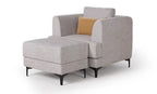 Scotty Armchair & Ottoman – view 8