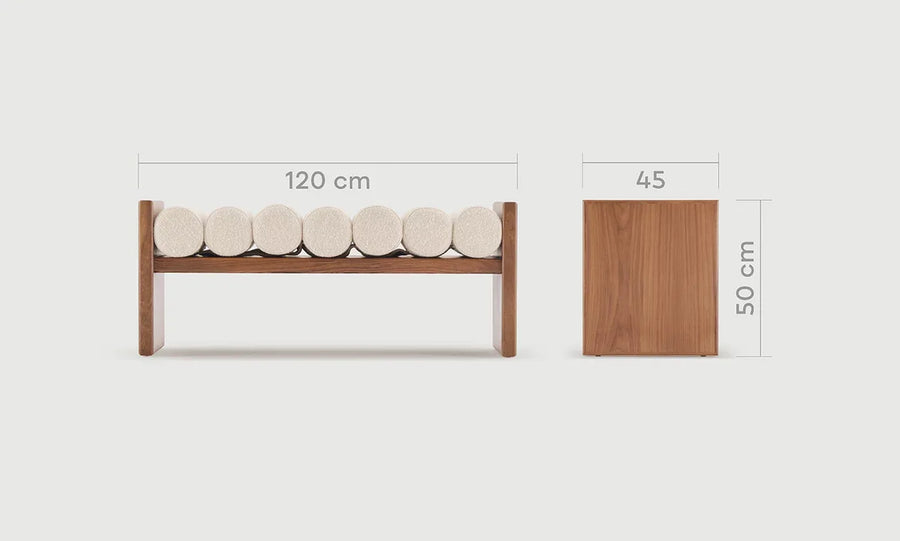 Mamounia Bench – view 2